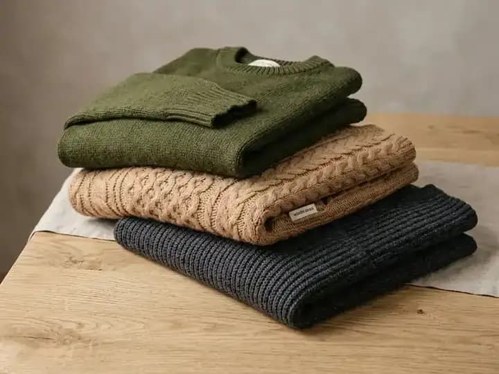 Detailed yarn trimming workstation removing loose threads